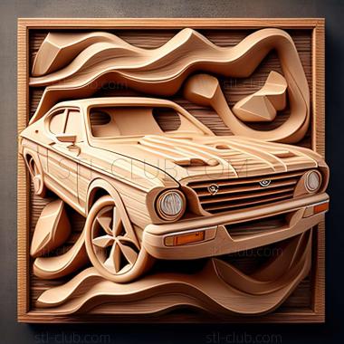 3D модель Ford Capri (STL)